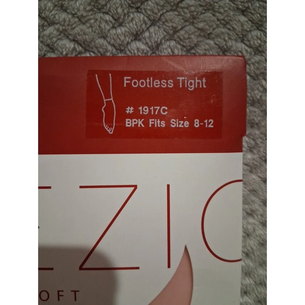 Capezio Ultra Soft Footless Tight, #1917C, BPK Ballet Pink, Child Size 8-12, NEW